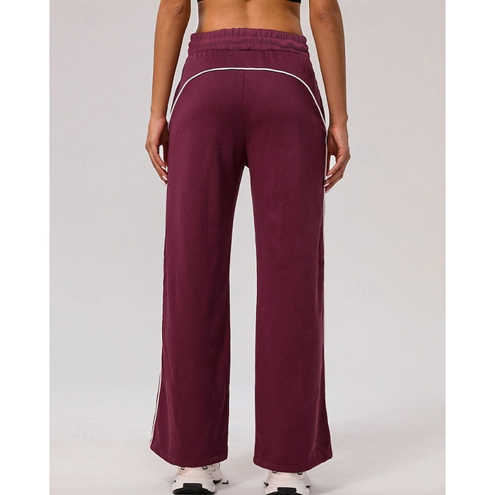 Maisie | Relaxed Side-Stripe Joggers