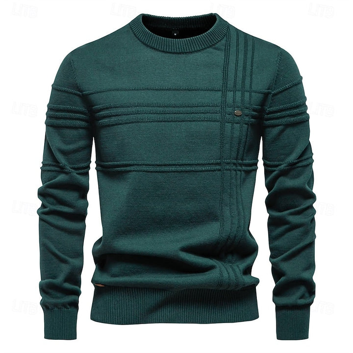 Hartley | Textured Crewneck Sweater