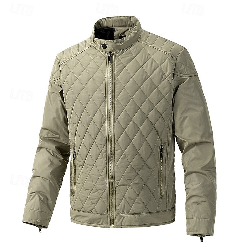 Ashton | Quilted Stand-Collar Jacket