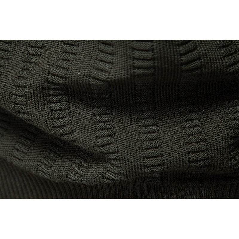 Sheldon | Textured Half-Zip Sweater