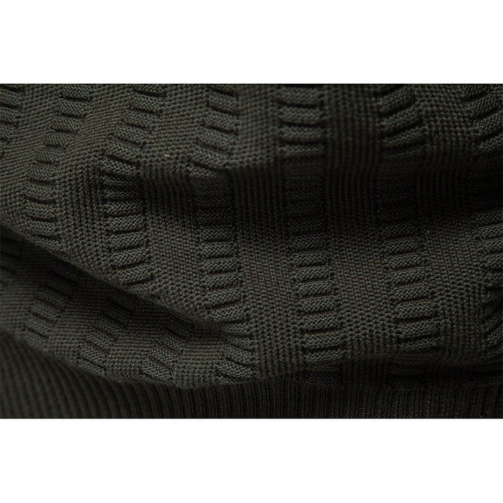 Sheldon | Textured Half-Zip Sweater