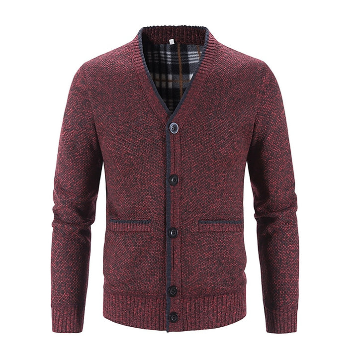 Colby | Button-Front V-Neck Cardigan