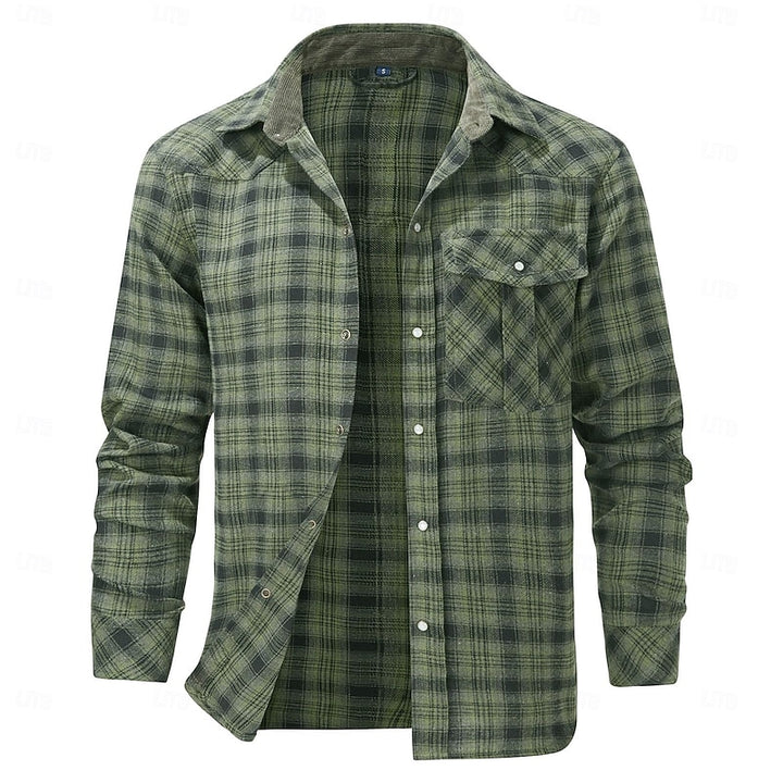 Rory | Rugged Plaid Overshirt