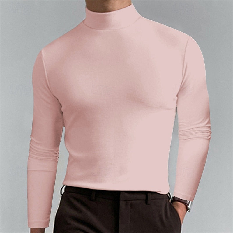 Garrett | Refined Mock-Neck Turtleneck