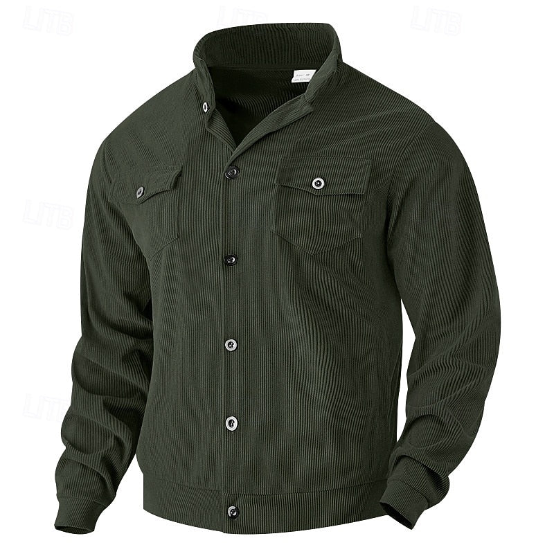 Maxwell | Ribbed Utility Jacket