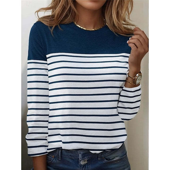 Constance | Striped Long Sleeve Top