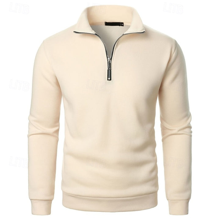 Keith | Quarter-Zip Stand-Collar Pullover