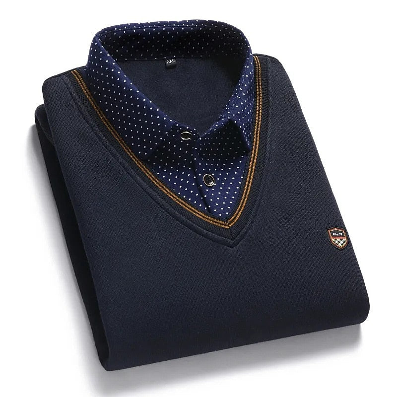 Wallace | Refined Mock-Collar Sweater