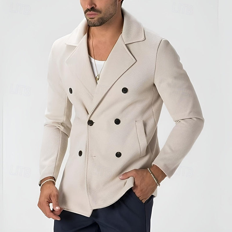 Jonah | Tailored Double-Breasted Coat
