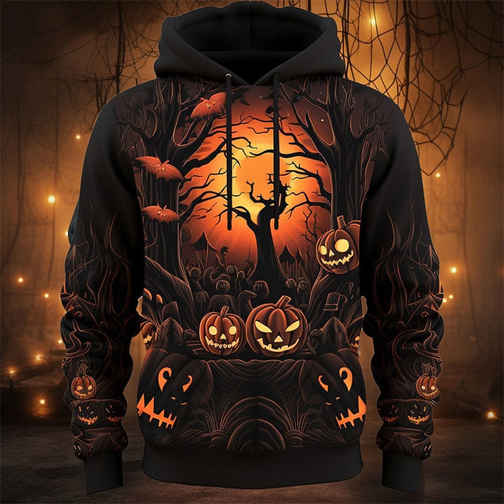 Holden | Halloween Pumpkin Graphic Hoodie