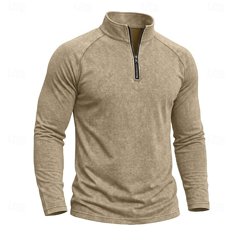 Nicholas | Relaxed Zip-Neck Top