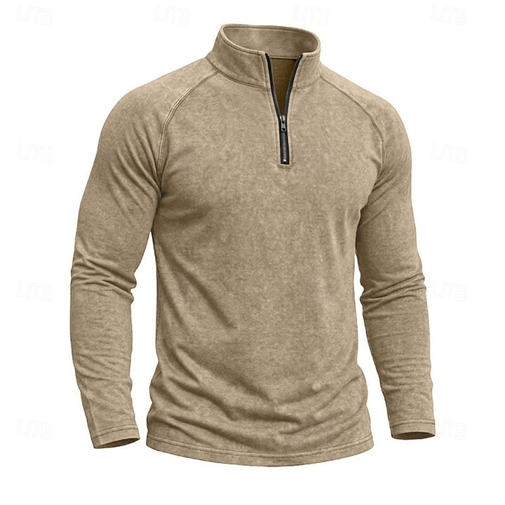 Nicholas | Relaxed Zip-Neck Top