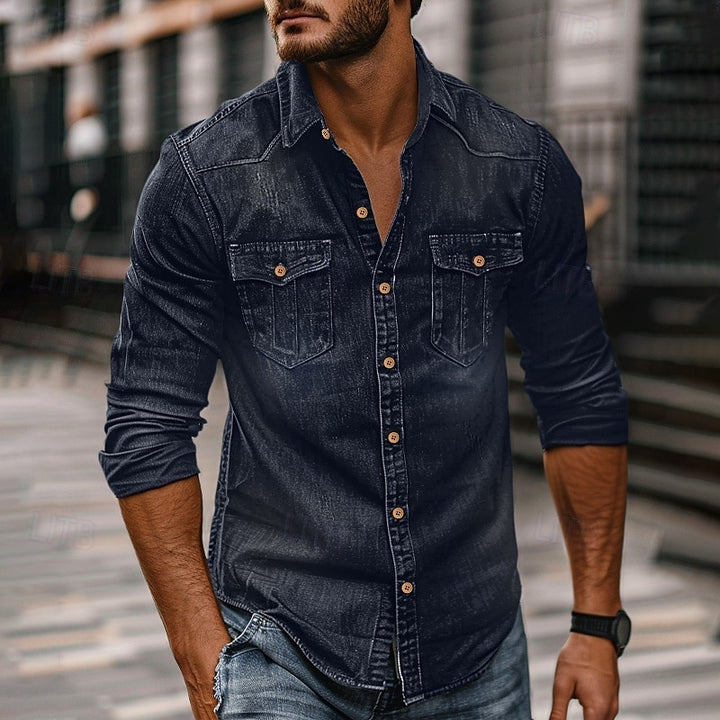 Grady | Rugged Button-Up Shirt