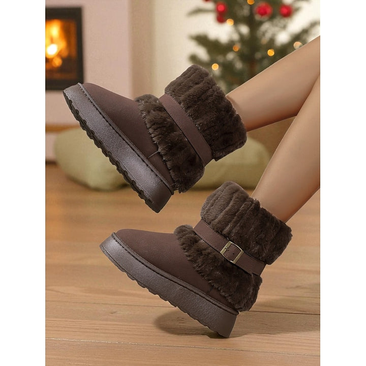 Cecily | Cozy Fur-Trimmed Snow Boots