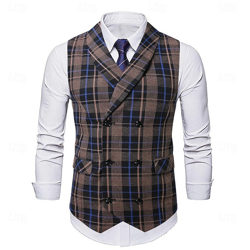 Preston | Refined Plaid Waistcoat
