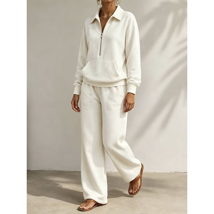 Naomi | Relaxed Half-Zip Two-Piece Set