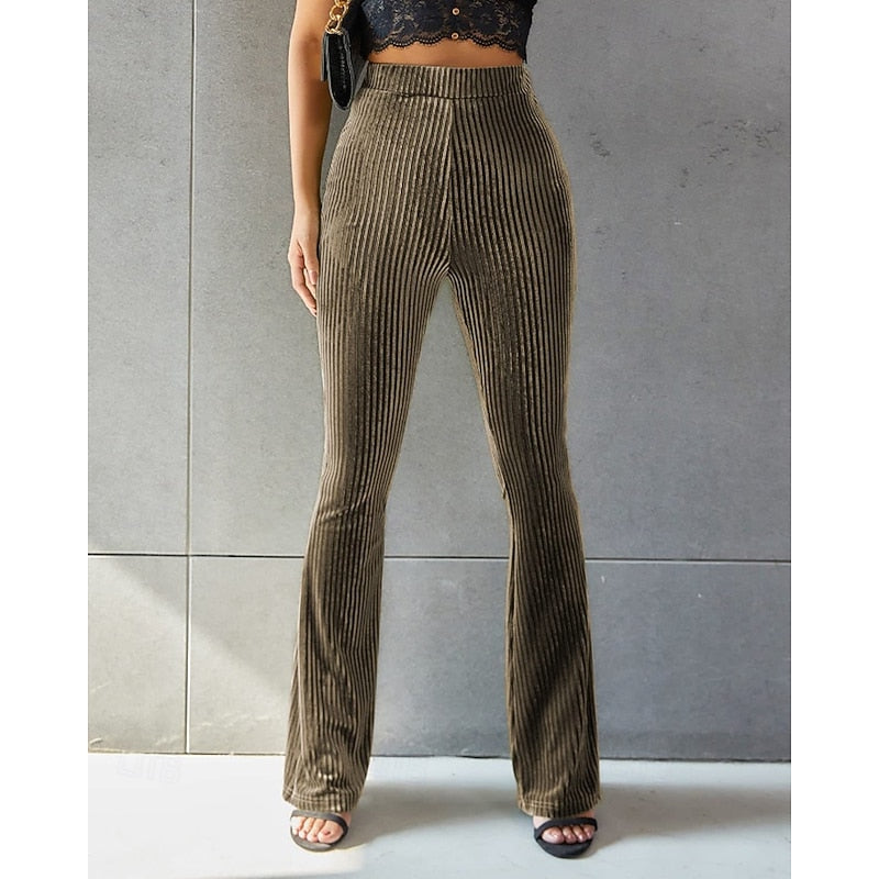 Sadie | High-Waist Flared Pants