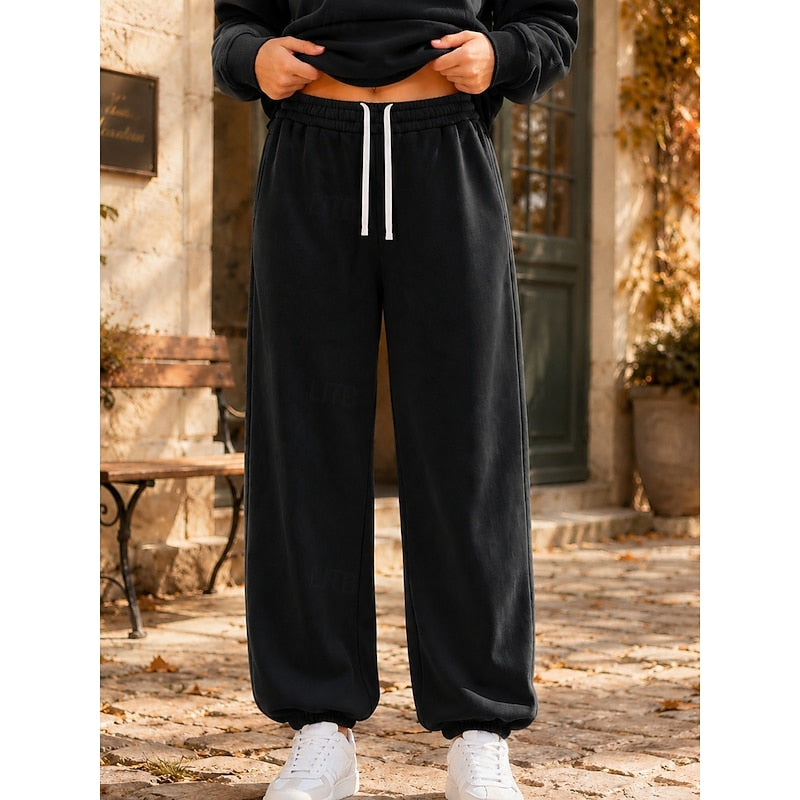 Joyce | Relaxed Wide-Leg Joggers
