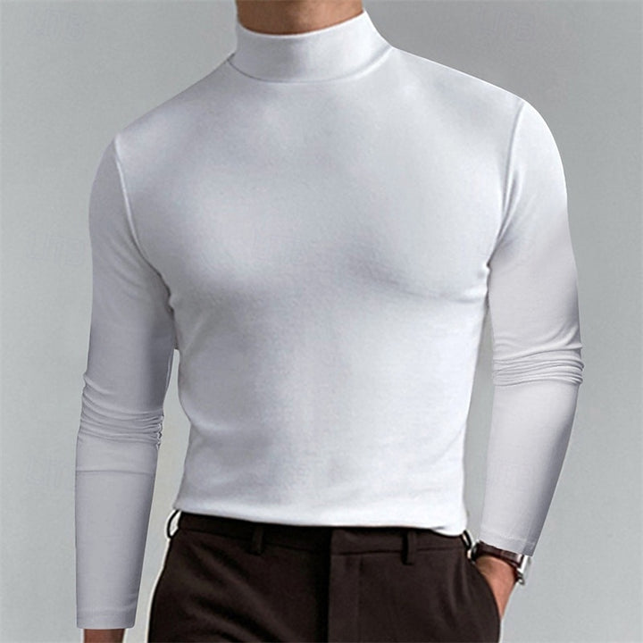 Garrett | Refined Mock-Neck Turtleneck