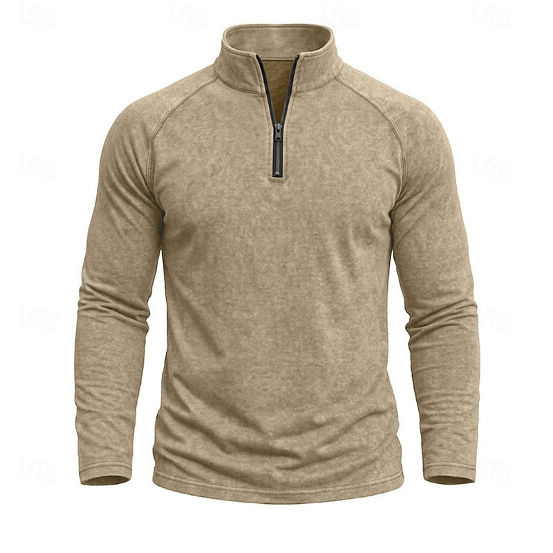 Nicholas | Relaxed Zip-Neck Top