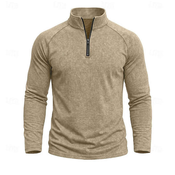Nicholas | Relaxed Zip-Neck Top