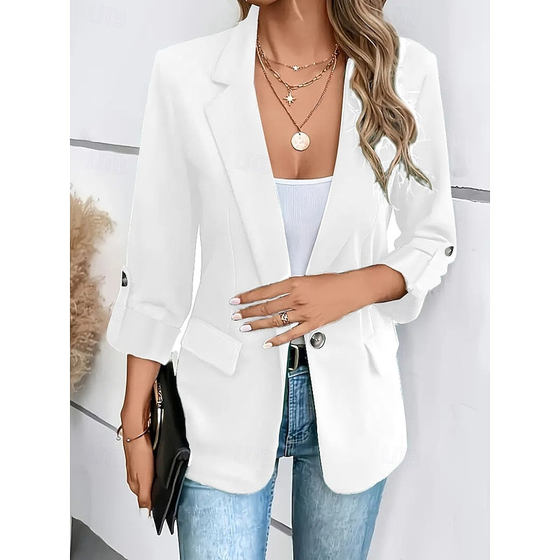 Miranda | Tailored Open-Front Blazer