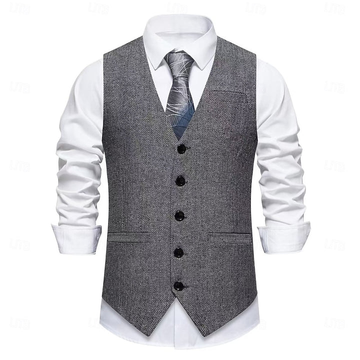Emmett | Tailored Single-Breasted Waistcoat