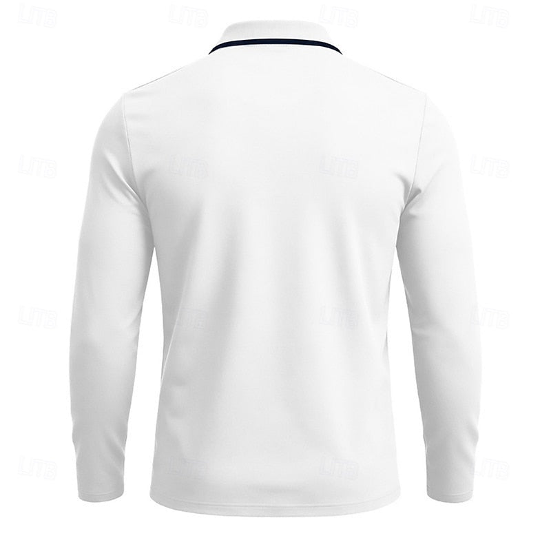 Maurice | Refined Quarter-Zip Polo Shirt