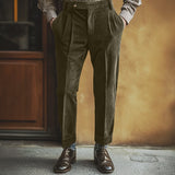 Merrick | Pleated Gurkha Trousers