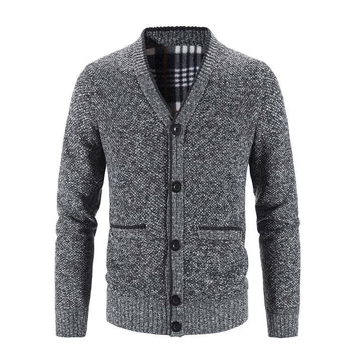 Colby | Button-Front V-Neck Cardigan