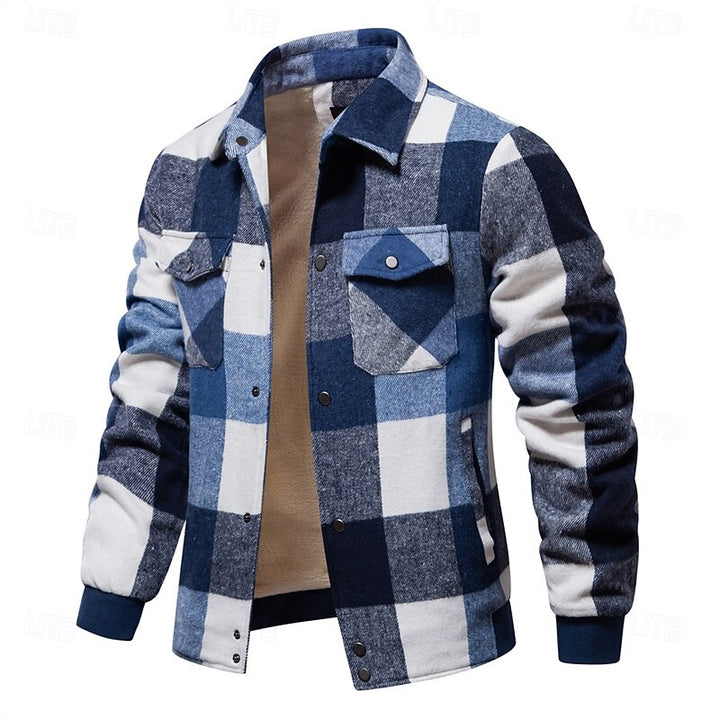 Raymond | Rugged Plaid Shirt Jacket