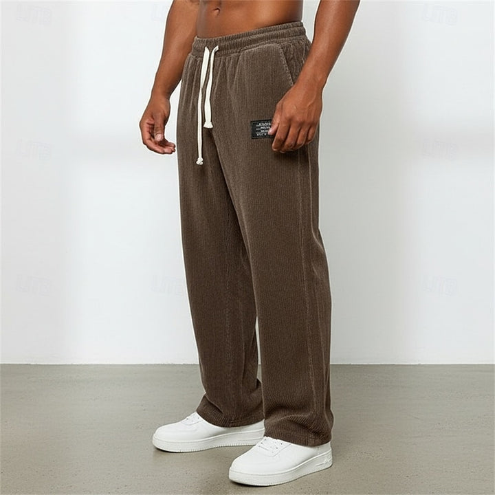 Alden | Relaxed Straight-Leg Pants