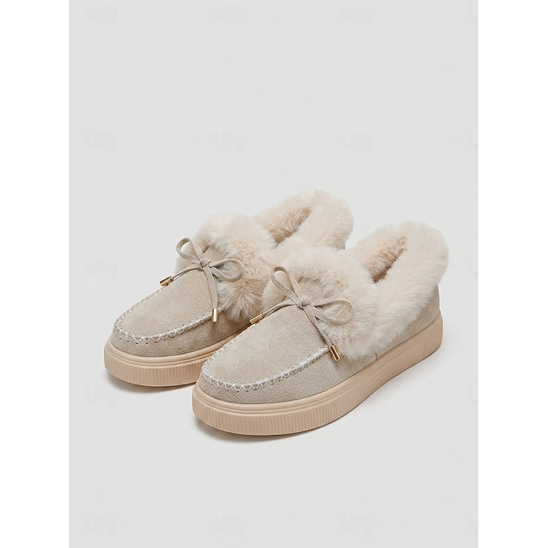 Marnelle | Cozy Fur-Lined Moccasins