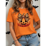 Bethany | Halloween Graphic Crew Neck T-Shirt