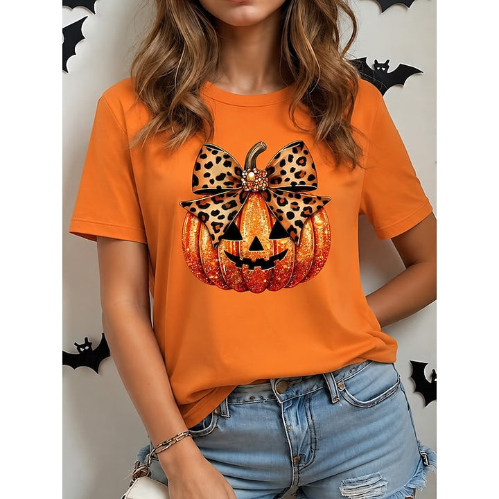 Bethany | Halloween Graphic Crew Neck T-Shirt
