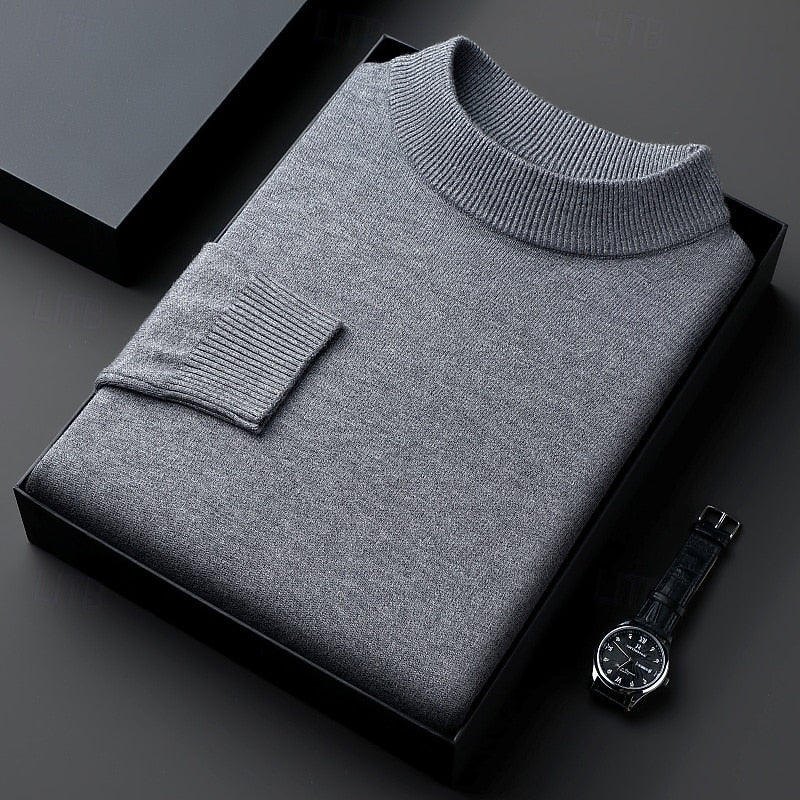 Hamilton | Ribbed High-Neck Sweater