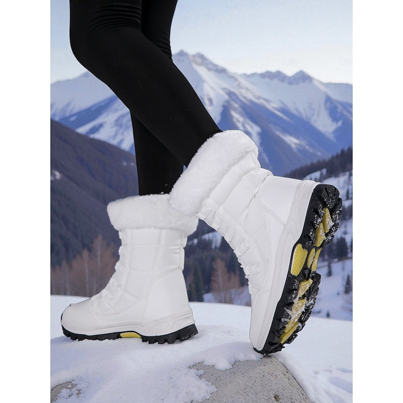 Greta | Cozy Lace-Up Winter Boots