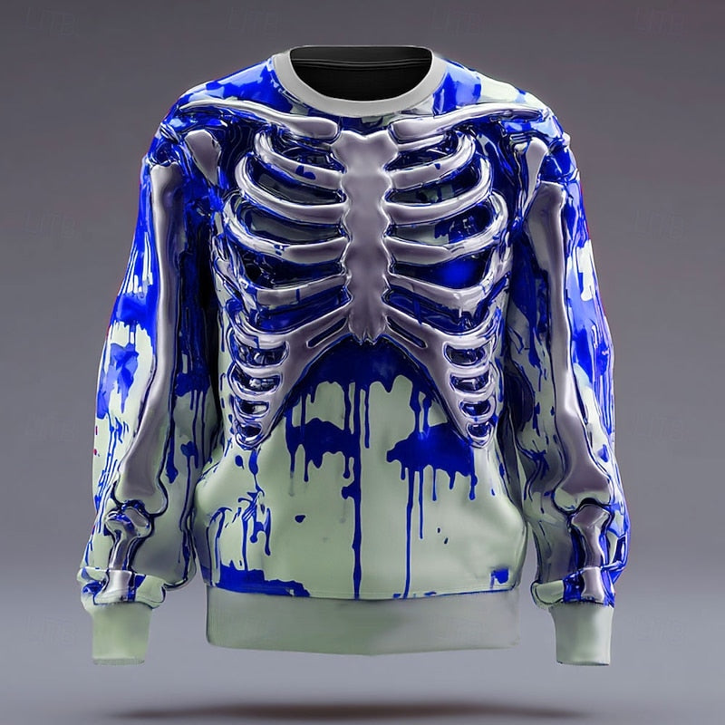 Rory | Halloween Skeleton Crew Neck Sweatshirt