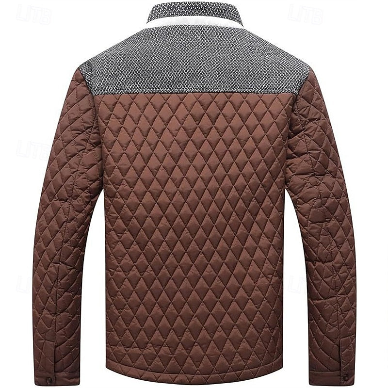 Hayes | Quilted Stand-Collar Jacket