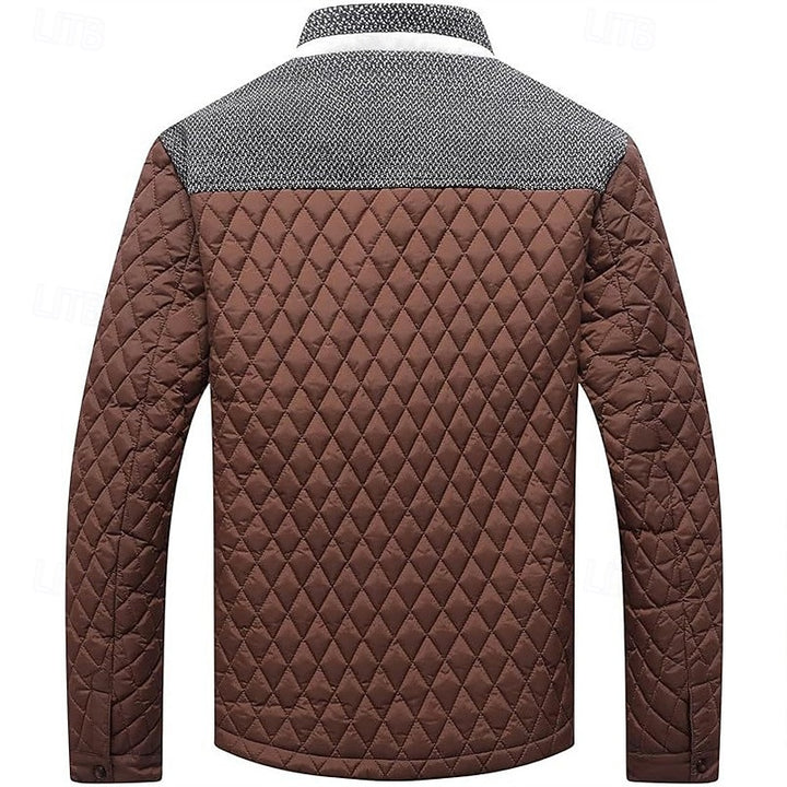 Hayes | Quilted Stand-Collar Jacket