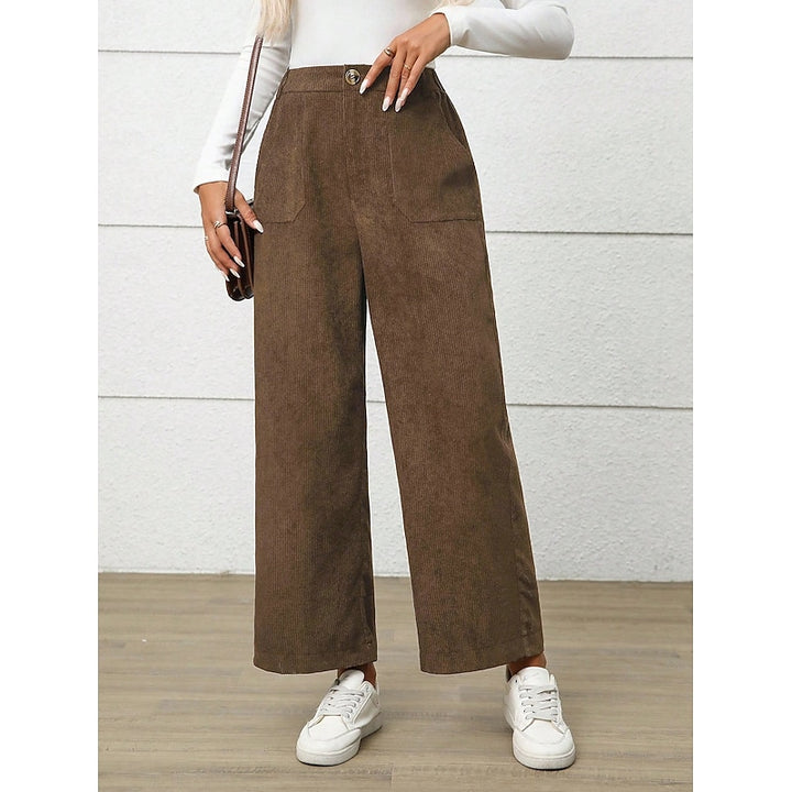 Simone | Wide-Leg High-Waist Pants