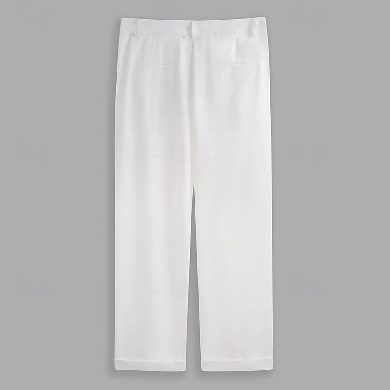 Reid | Tailored Straight-Leg Dress Pants