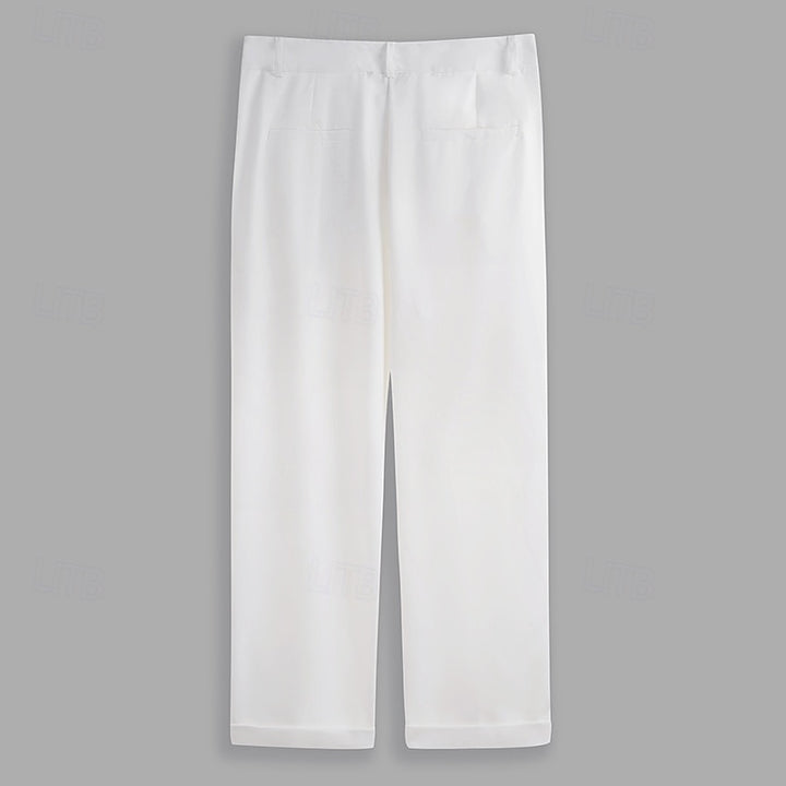 Reid | Tailored Straight-Leg Dress Pants