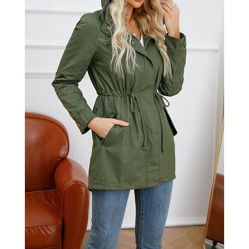 Ruth | Hooded Utility Coat