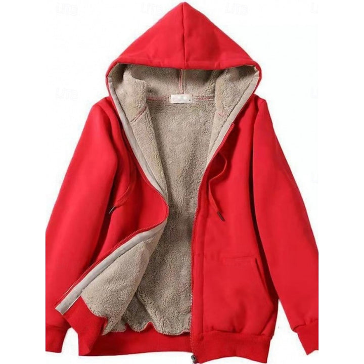Delphine | Cozy Hooded Zip Jacket
