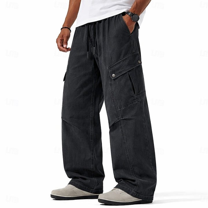 Rowan | Relaxed Wide-Leg Cargo Pants
