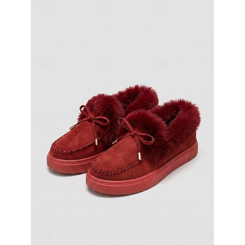Marnelle | Cozy Fur-Lined Moccasins
