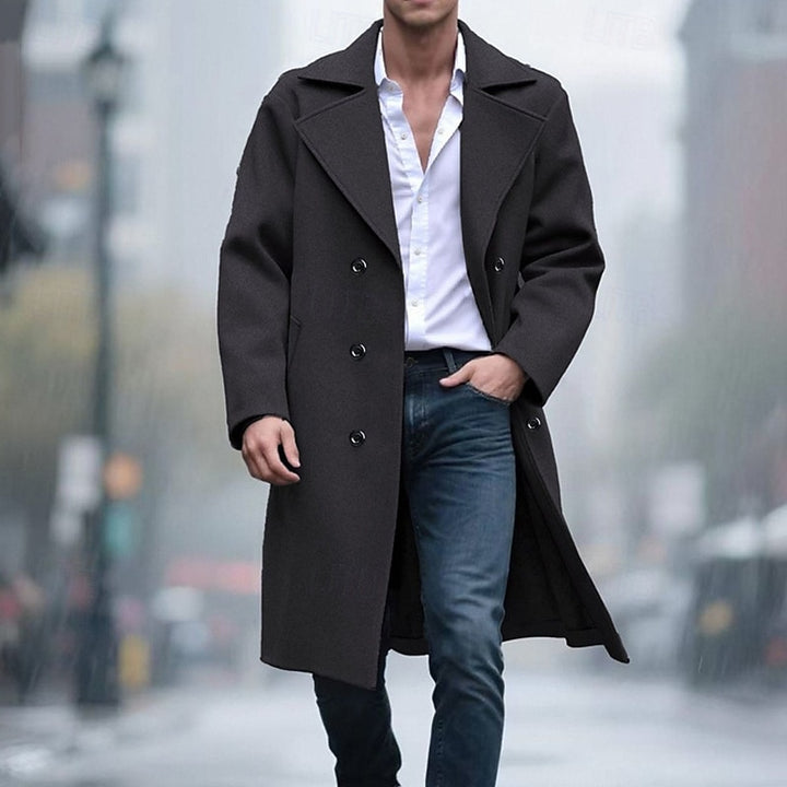 Barnaby | Tailored Long Overcoat