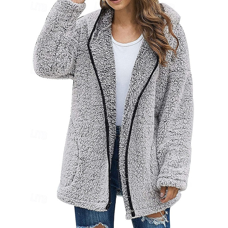 Faye | Cozy Hooded Jacket