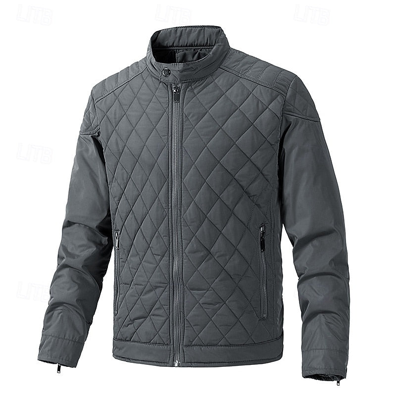 Ashton | Quilted Stand-Collar Jacket